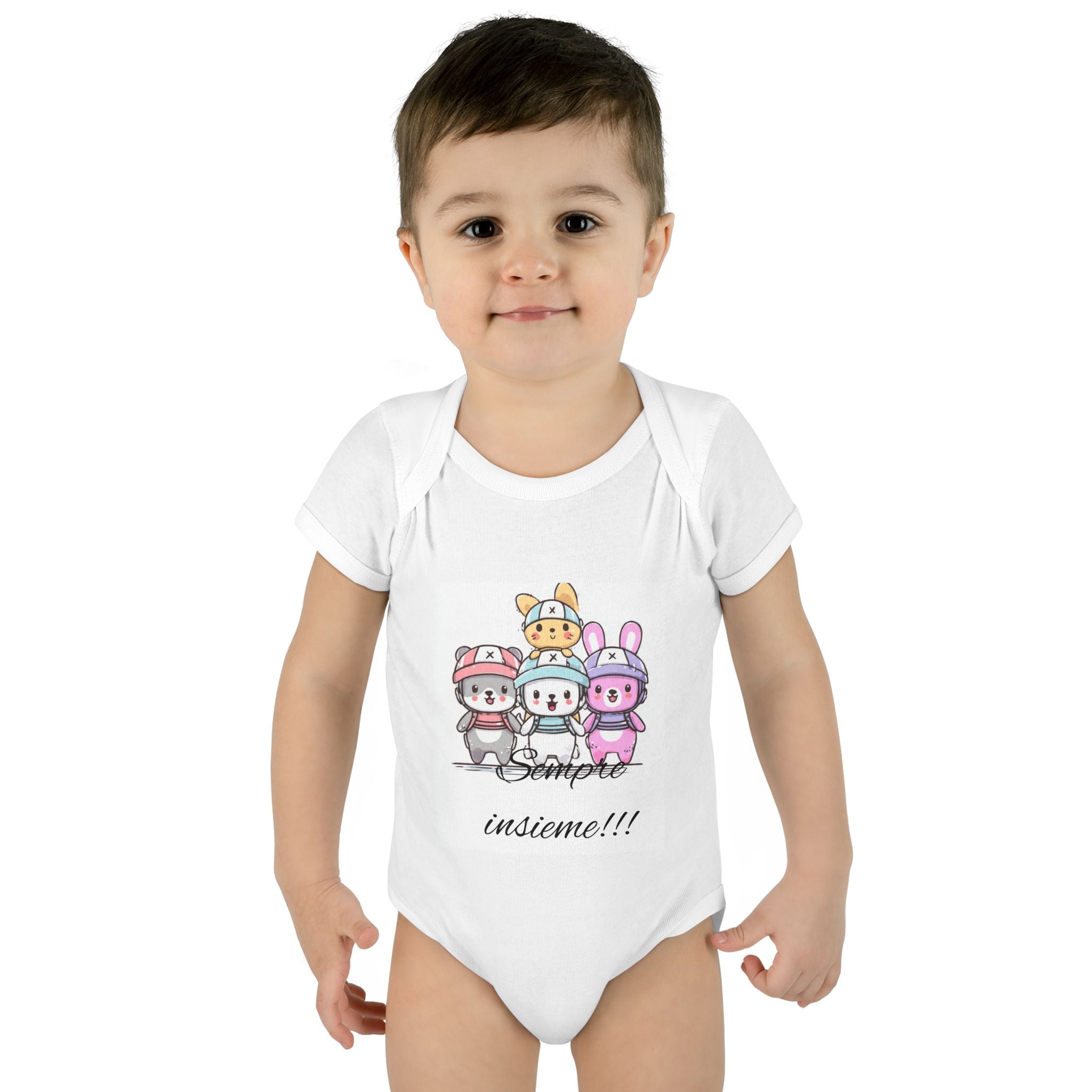 Infant Baby Rib Bodysuit