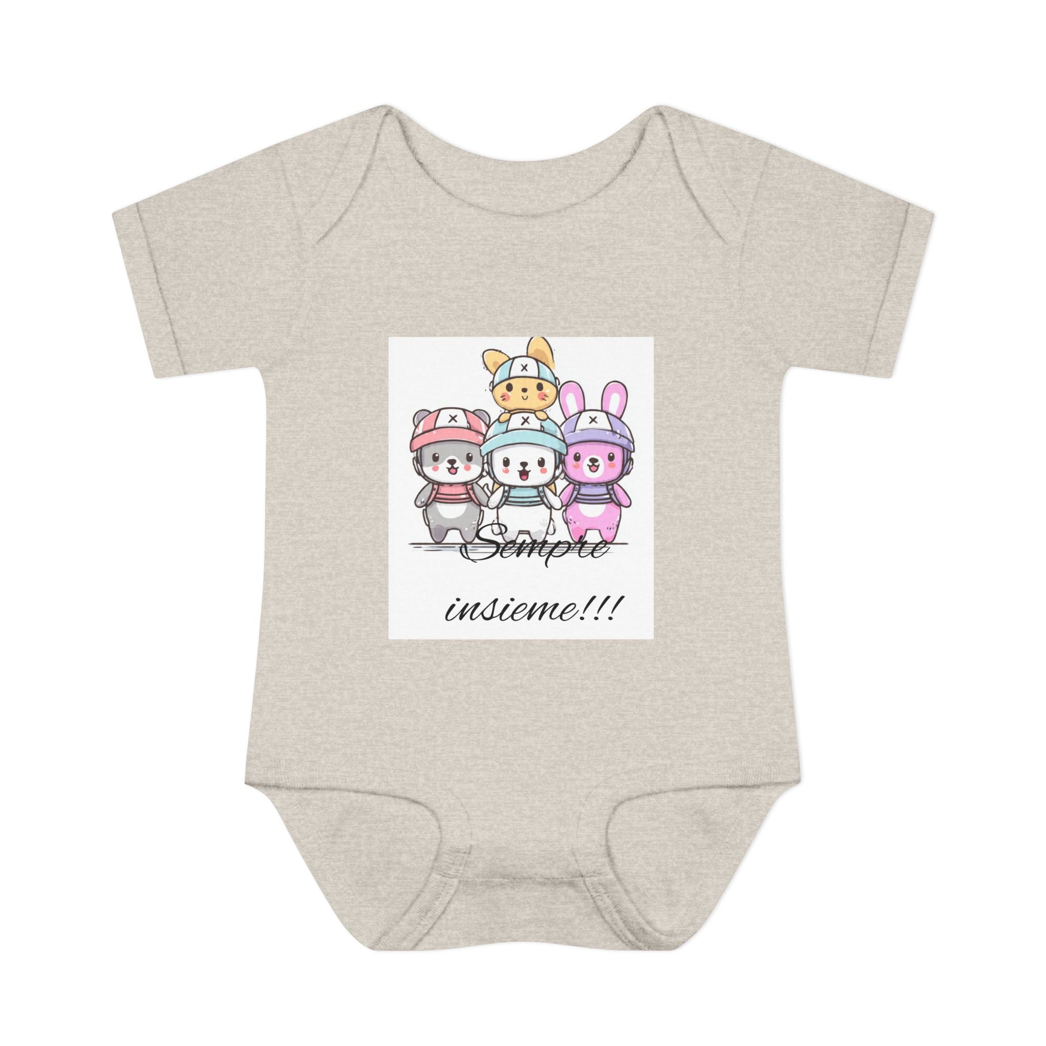 Infant Baby Rib Bodysuit