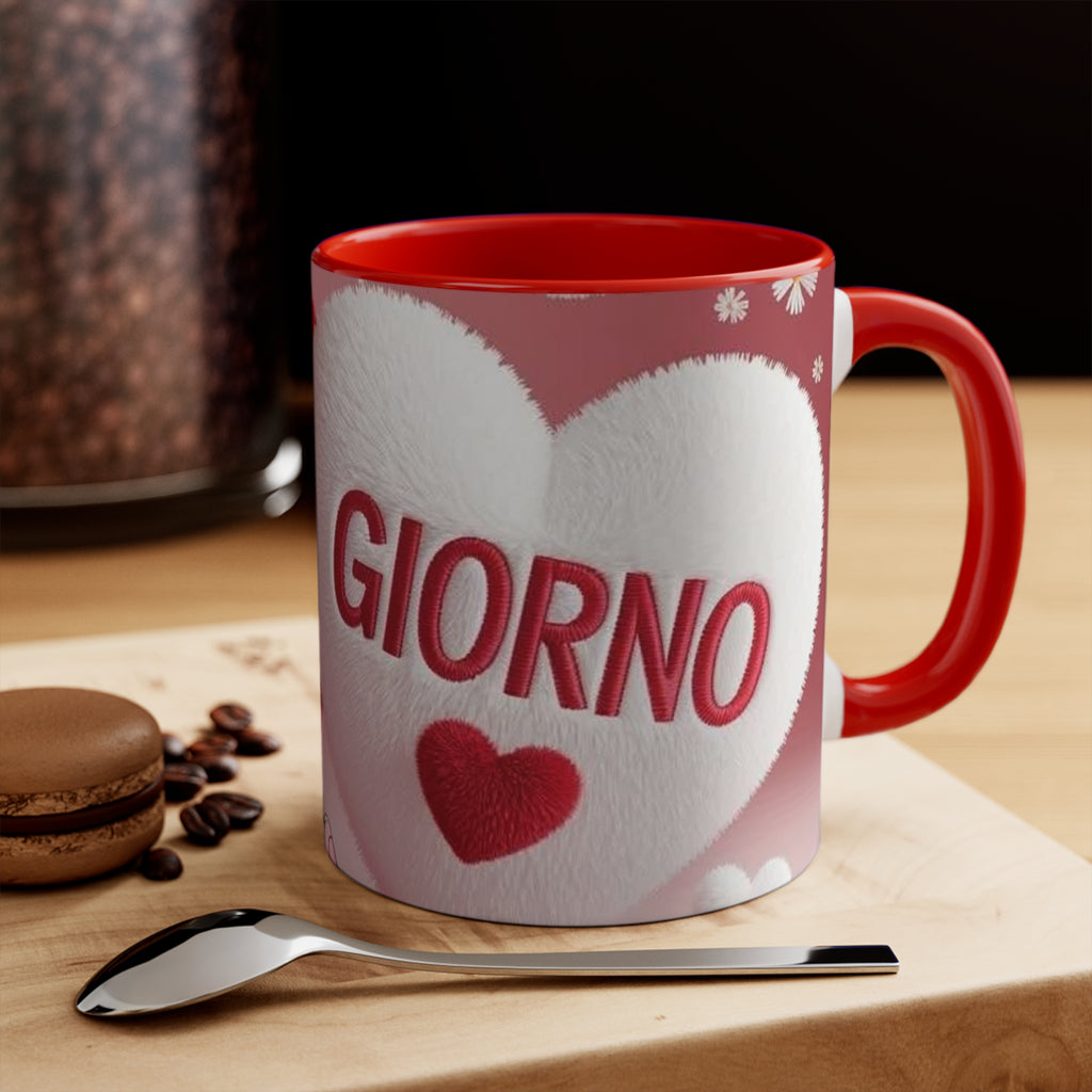 Colorful Accent Mugs, 11oz