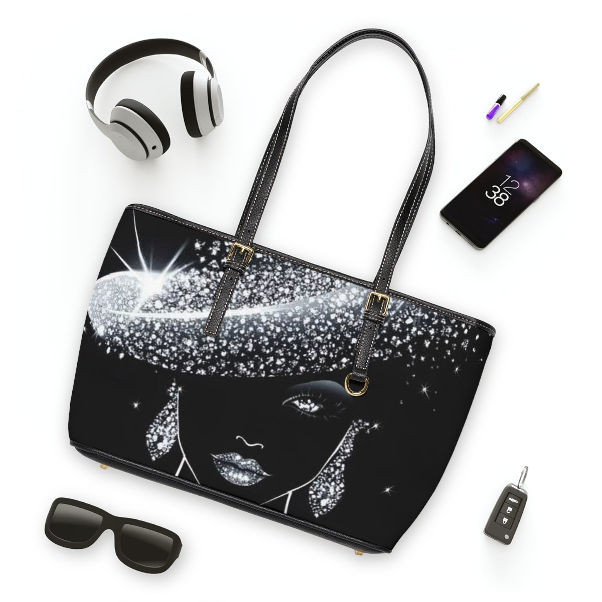 PU Leather Shoulder Bag