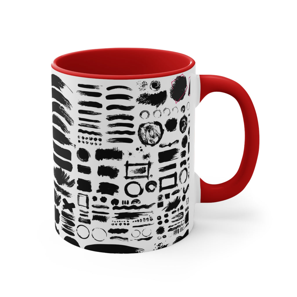 Colorful Accent Mugs, 11oz
