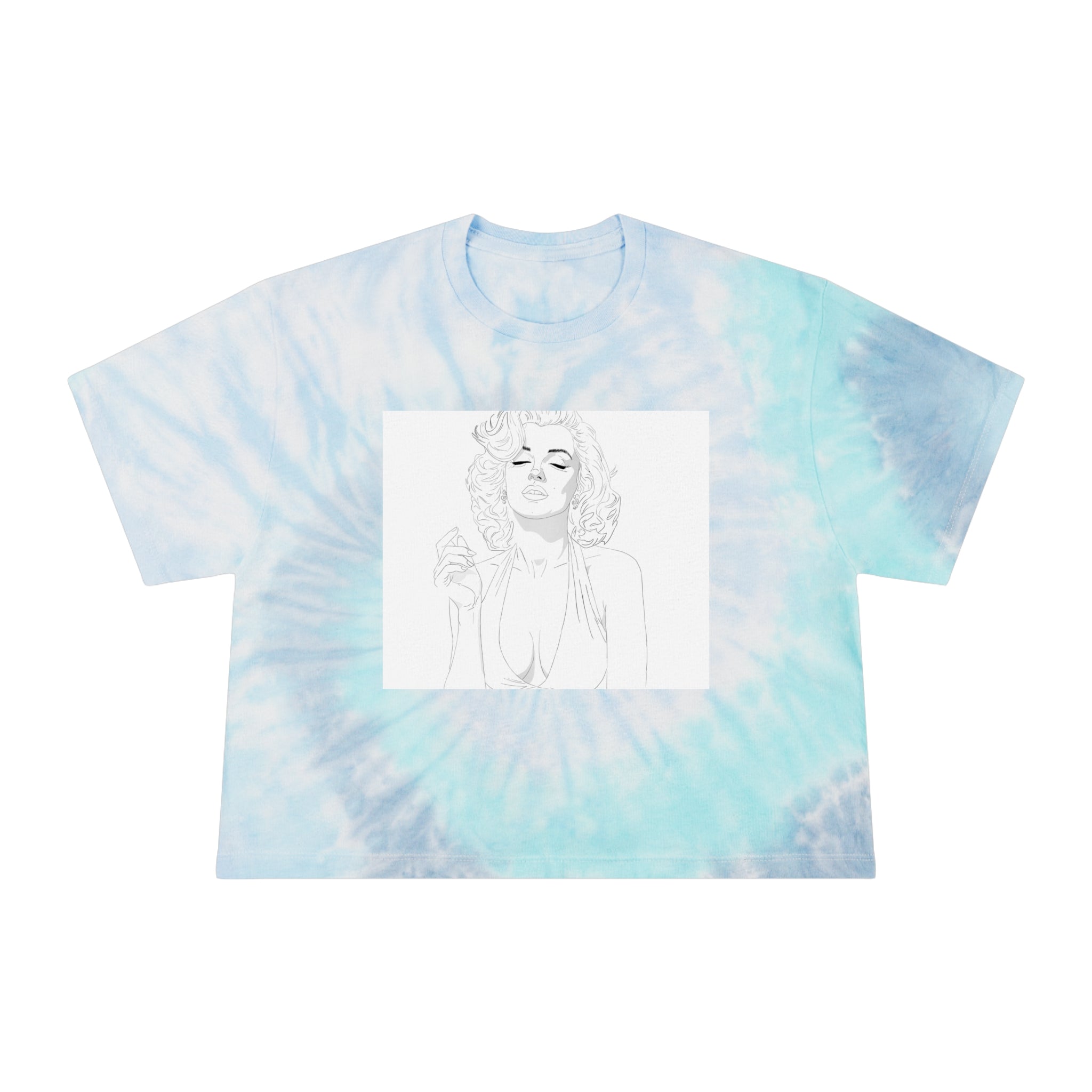 Women's Tie-Dye Crop Tee