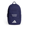 Zaino adidas® Defender 5 blu scuro con logo, tasca frontale e personalizzazione
