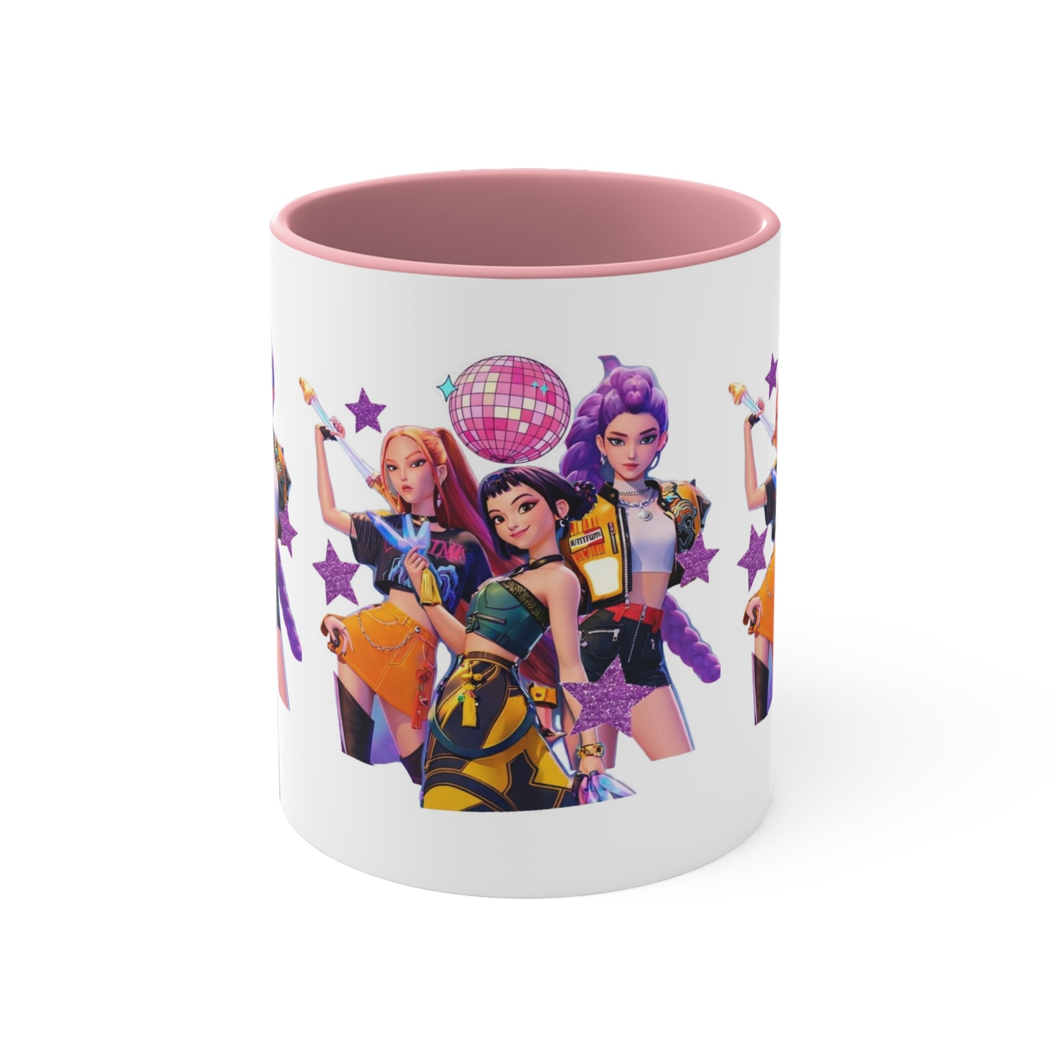 Colorful Accent Mugs, 11oz