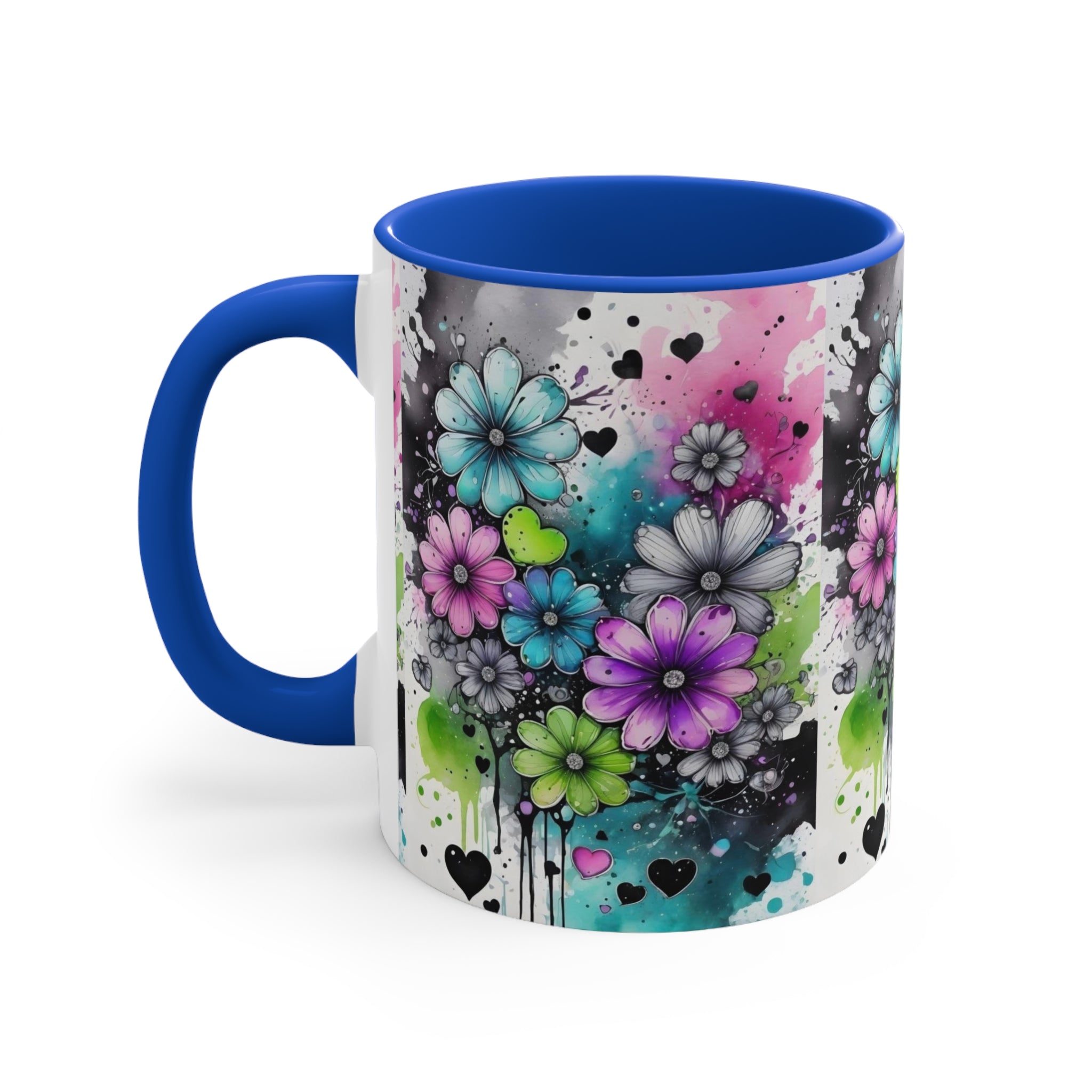 Colorful Accent Mugs, 11oz